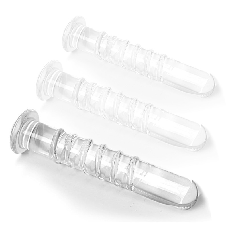 ClearlyHorny Gode en Verre Rolled L 18 x 3.2cm